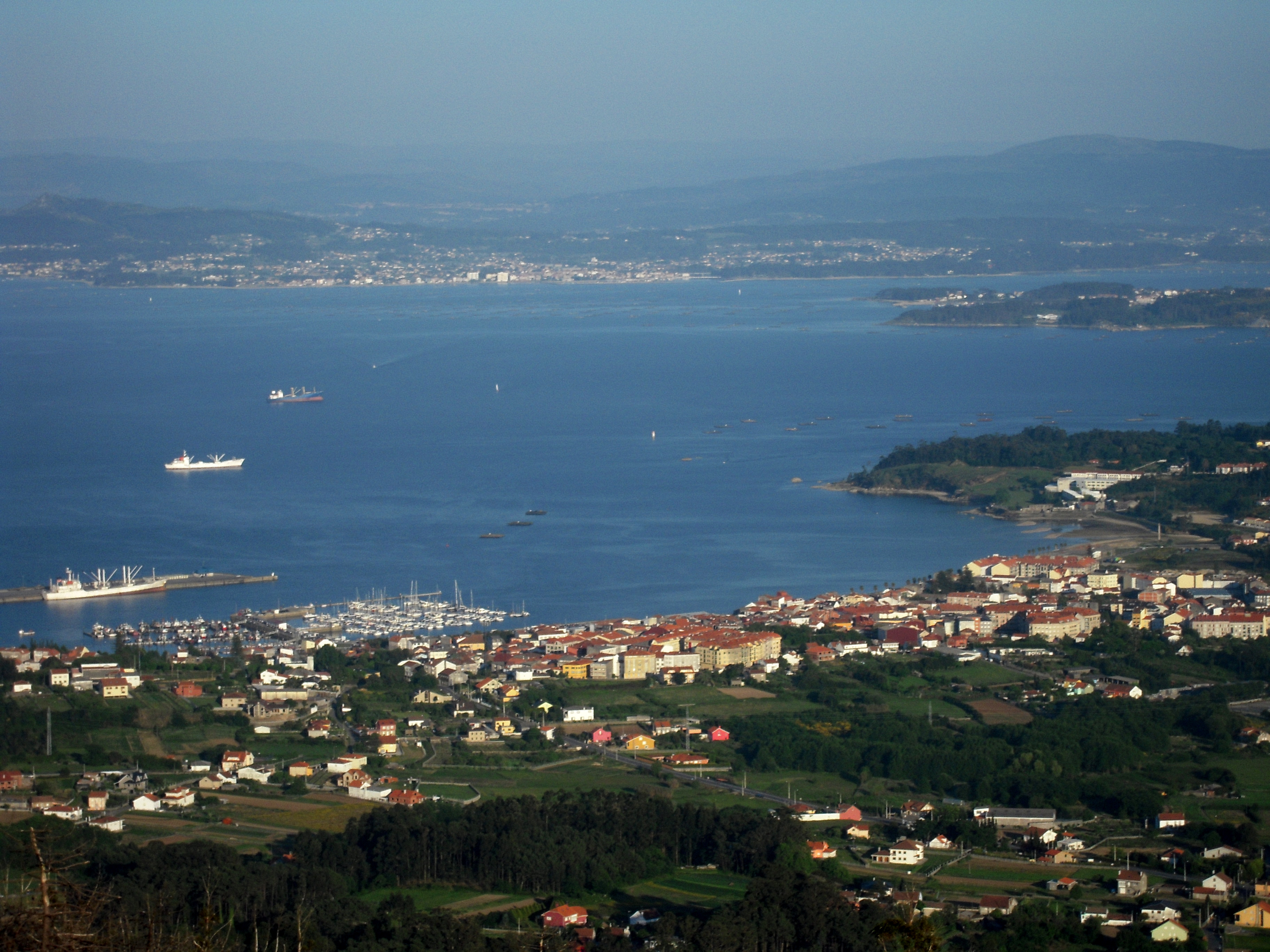 Territory organisation in the Rías Baixas