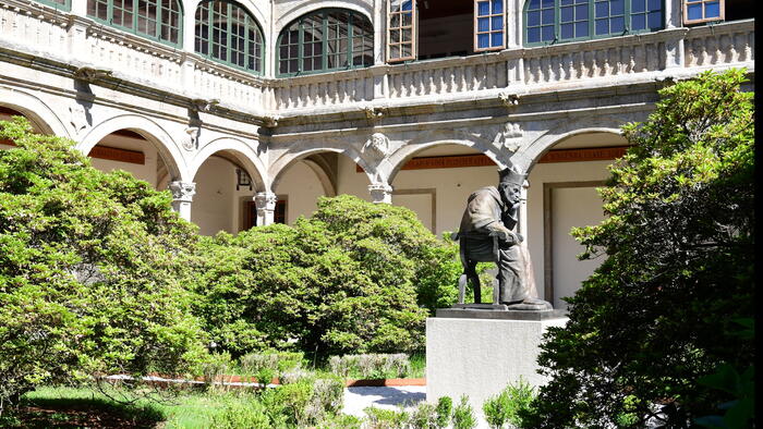 O acto será no Salón Nobre do Colexio de Fonseca. Foto: Santi Alvite