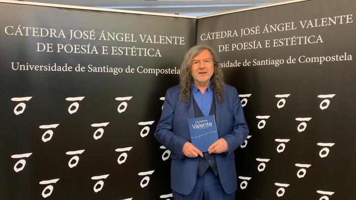 Rodríguez Fer é da Cátedra José Ángel Valente de Poesía e Estética da Universidade de Santiago de Compostela
