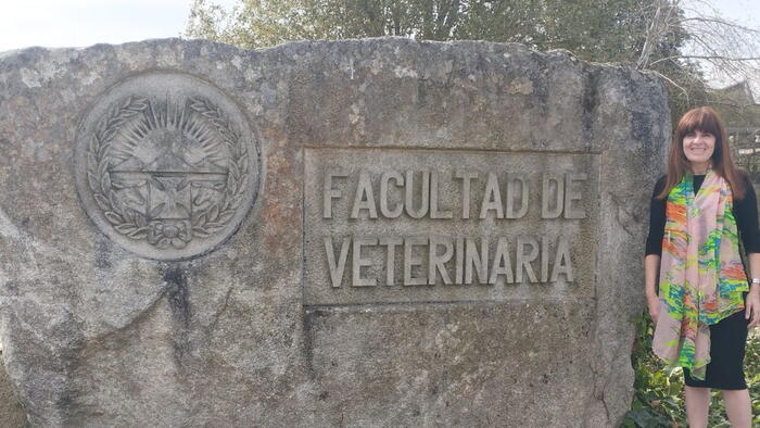 Ana Isabel Roca works in the Department of Anatomy, Animal Production, and Veterinary Clinical Sciences