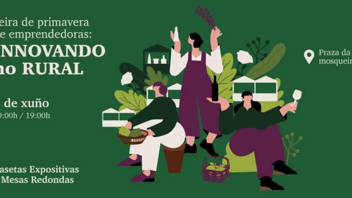 Feira de primavera de emprendedoras: innovando no rural