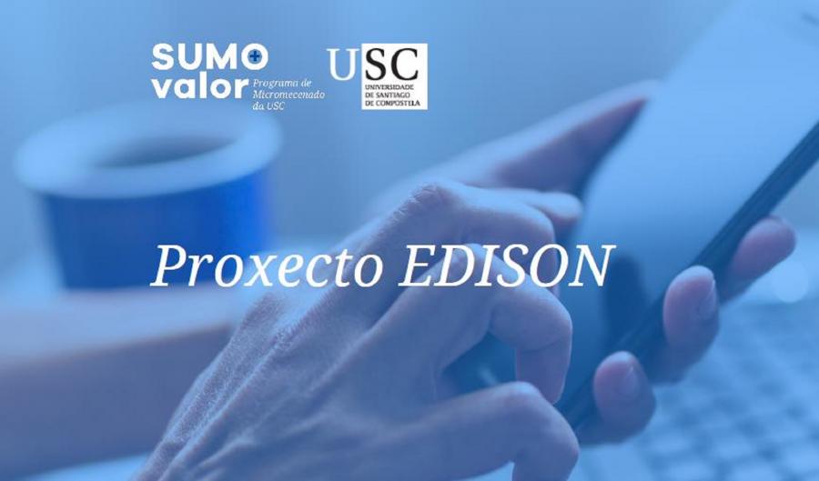 Cartaz do proxecto Edison Cartaz do proxecto Edison