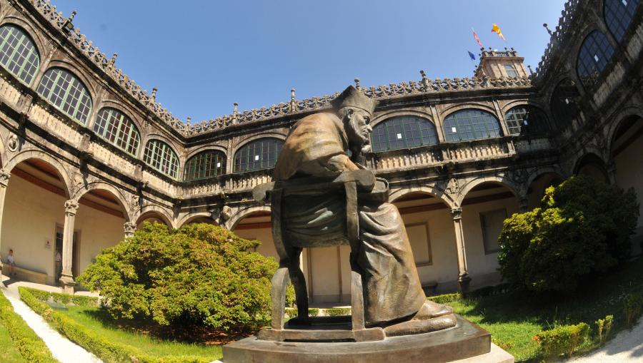 O Salón Nobre do Colexio de Fonseca será o escenario deste acto institucional. FOTO: Santi Alvite O Salón Nobre do Colexio de Fonseca será o escenario deste acto institucional. FOTO: Santi Alvite