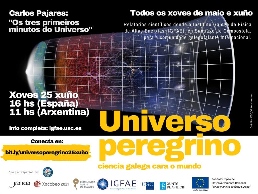Cartaz da xornada. Foto: IGFAE Cartaz da xornada. Foto: IGFAE