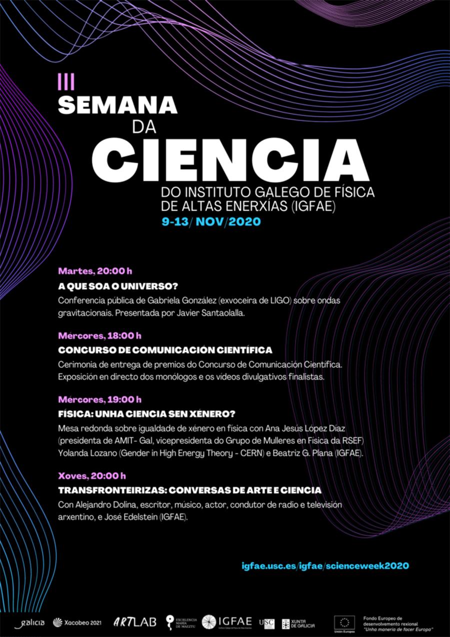 Cartel da III Semana da Ciencia Cartel da III Semana da Ciencia