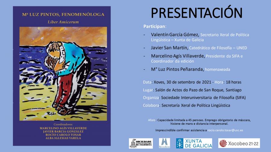 Cartel da presentación do libro Cartel da presentación do libro
