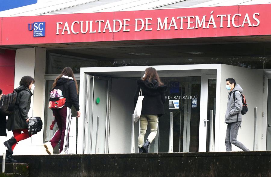 O acto desenvolverase na Facultade de Matemáticas. FOTO: Santi Alvite Facultade de Matemáticas