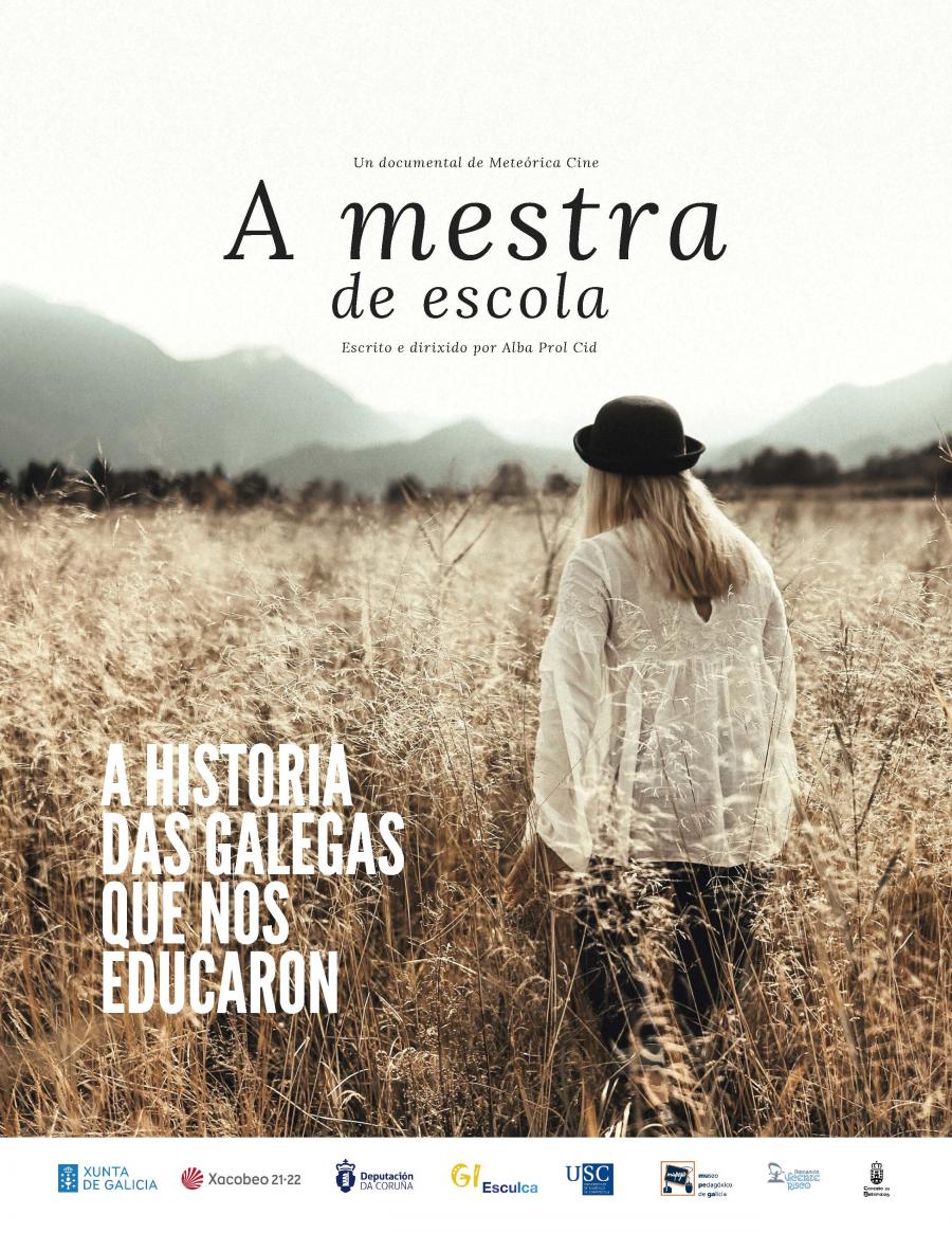 Cartel do filme documental 'A mestra de escola' Cartel do filme documental 'A mestra de escola'
