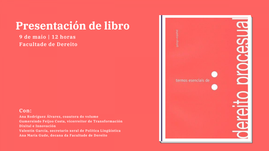 Presentación do libro Presentación do libro