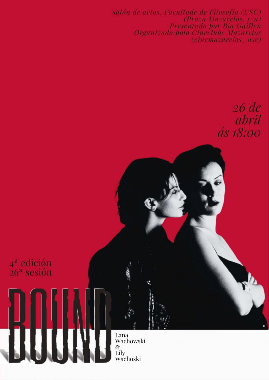 Proxección do filme 'Bound', de Lana e Lilly Wachowski Proxección do filme 'Bound', de Lana e Lilly Wachowski