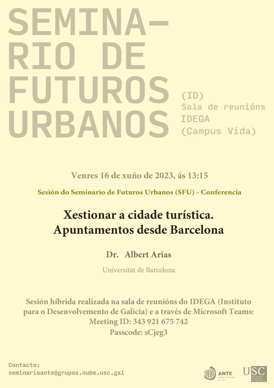 Cartel da conferencia Cartel da conferencia
