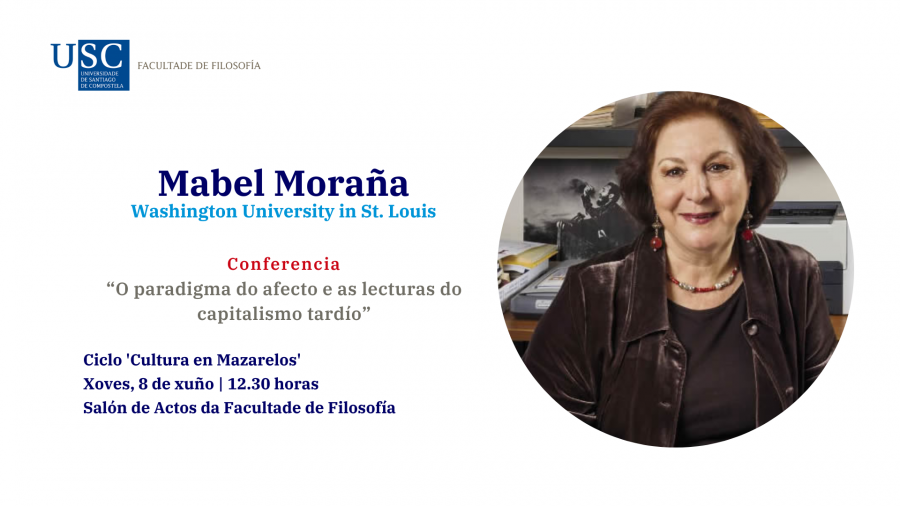 Relatorio de Mabel Moraña na serie de conferencias 'Cultura en Mazarelos' Relatorio de Mabel Moraña na serie de conferencias 'Cultura en Mazarelos'