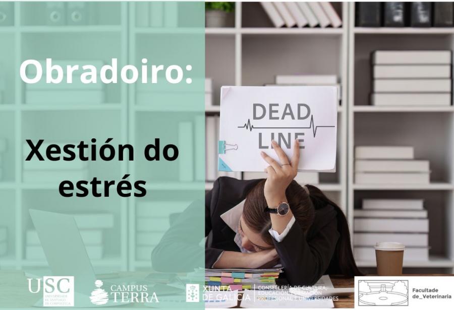Cartaz do obradoiro sobre xestión do estrés Cartaz do obradoiro sobre xestión do estrés