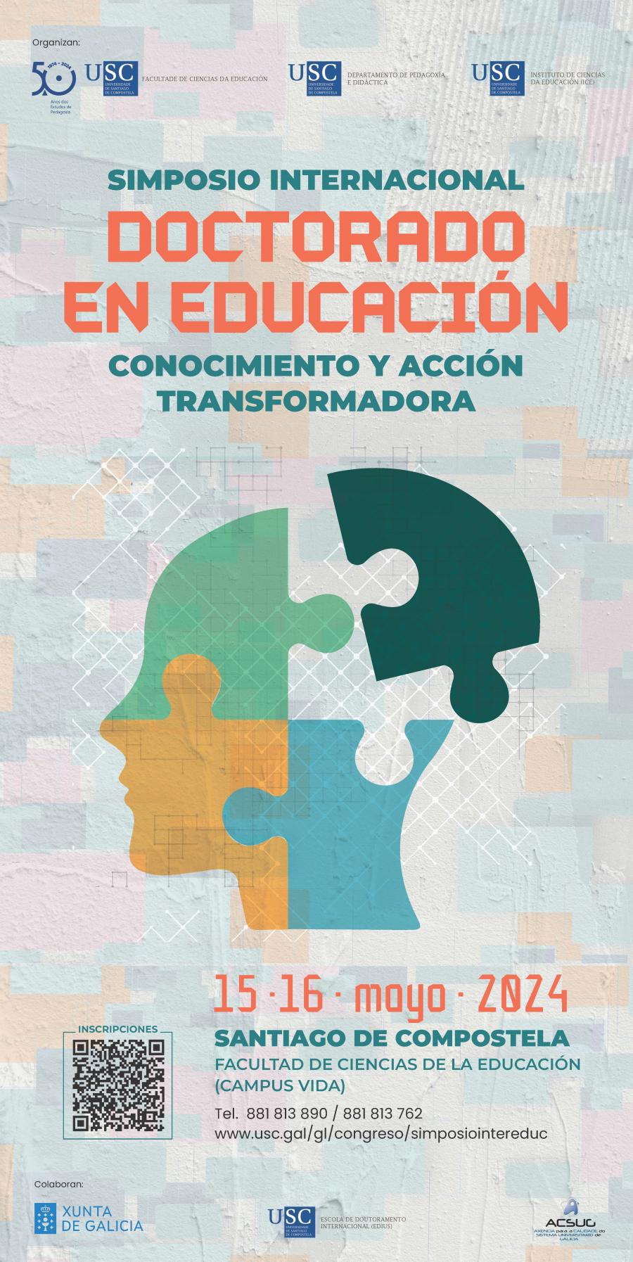 Simposio Internacional Doutoramento en Educación. Coñecemento e Acción Transformadora Simposio Internacional Doutoramento en Educación. Coñecemento e Acción Transformadora