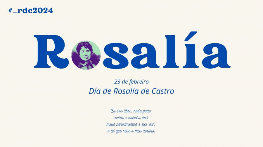Cartel do Día de Rosalía Cartel do Día de Rosalía