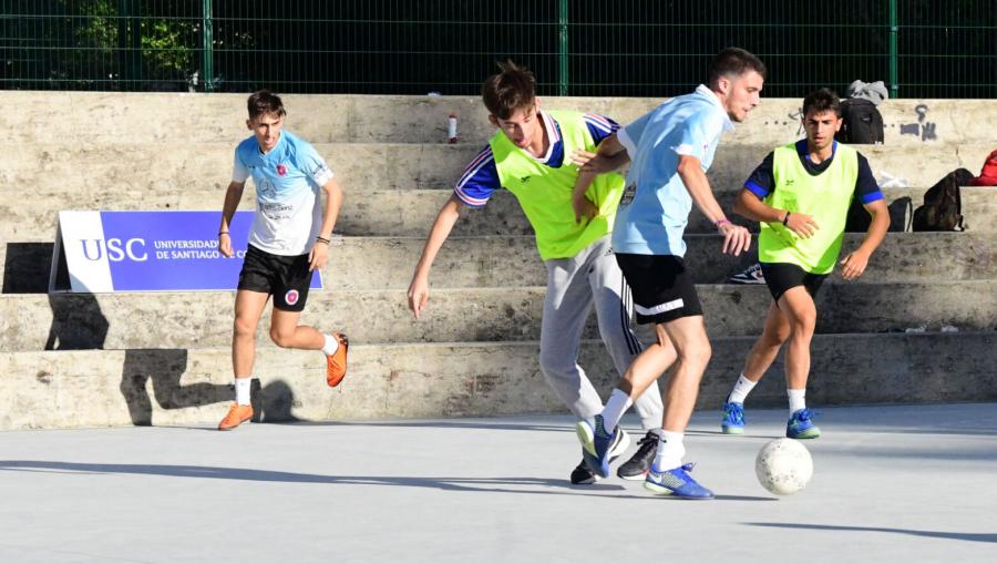 Fútbol sala e fútbol 7 son as disciplinas deportivas das ligas da USC en Lugo. FOTO: Santi Alvite Fútbol sala e fútbol 7 son as disciplinas deportivas das ligas da USC en Lugo. FOTO: Santi Alvite