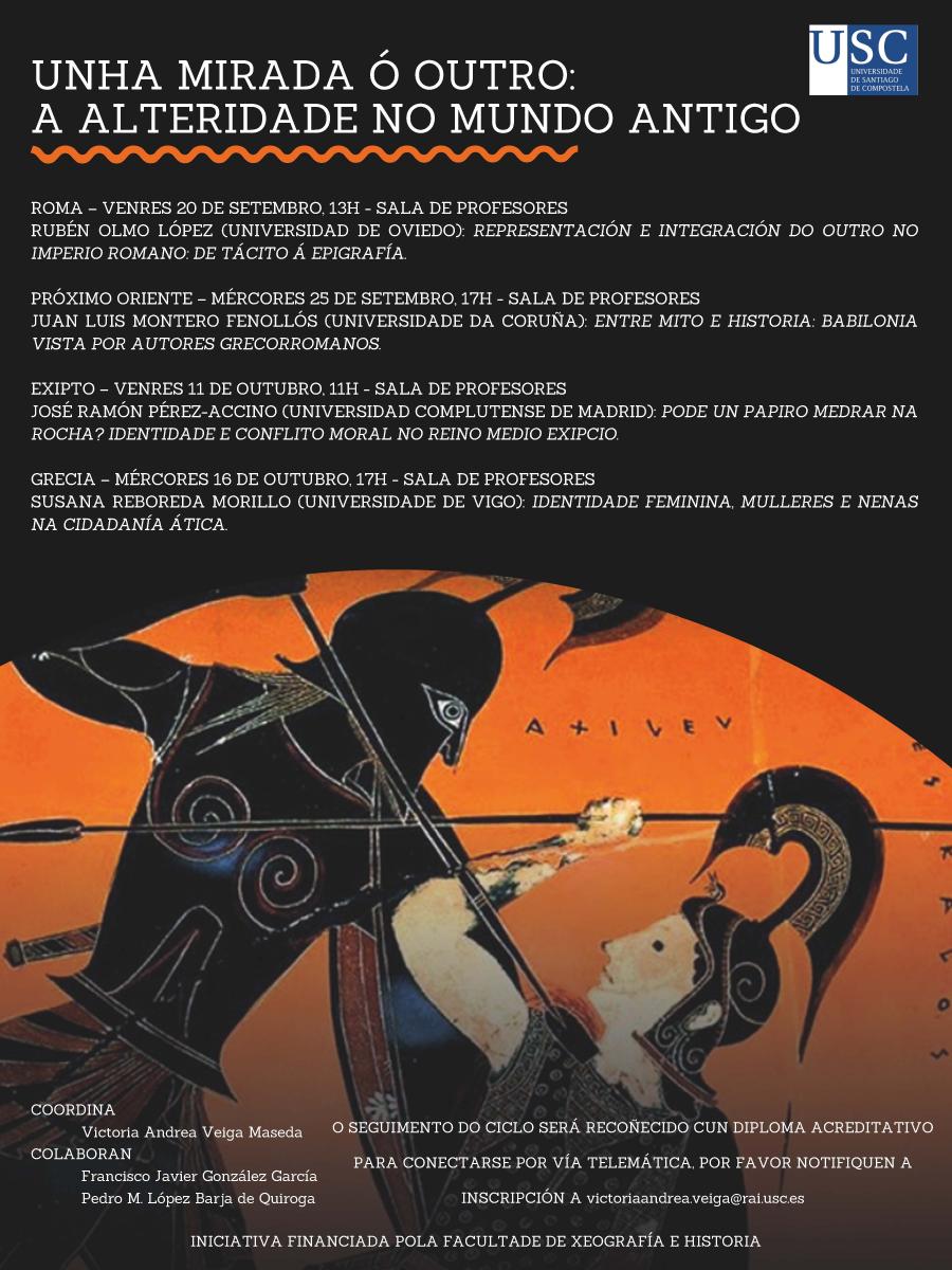 Unha mirada ó outro: a alteridade no mundo antigo Ciclo de conferencias