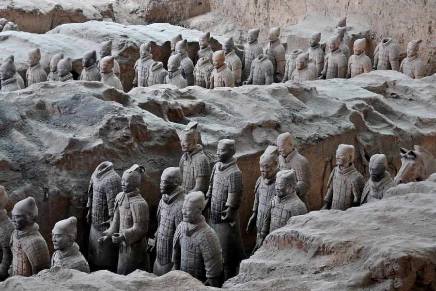 O exército de terracota de Xiàn está considerada a oitava marabilla do mundo. Foto: Christels/PXNIO O exército de terracota de Xiàn está considerada a oitava marabilla do mundo. Foto: Christels/PXNIO
