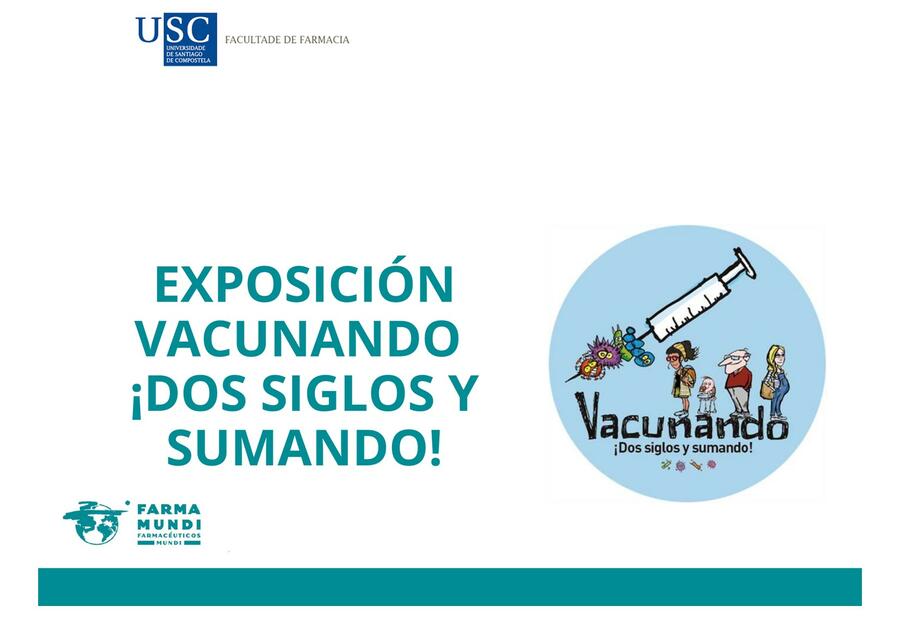 Exposición "Vacunando dous séculos e sumando!" 
