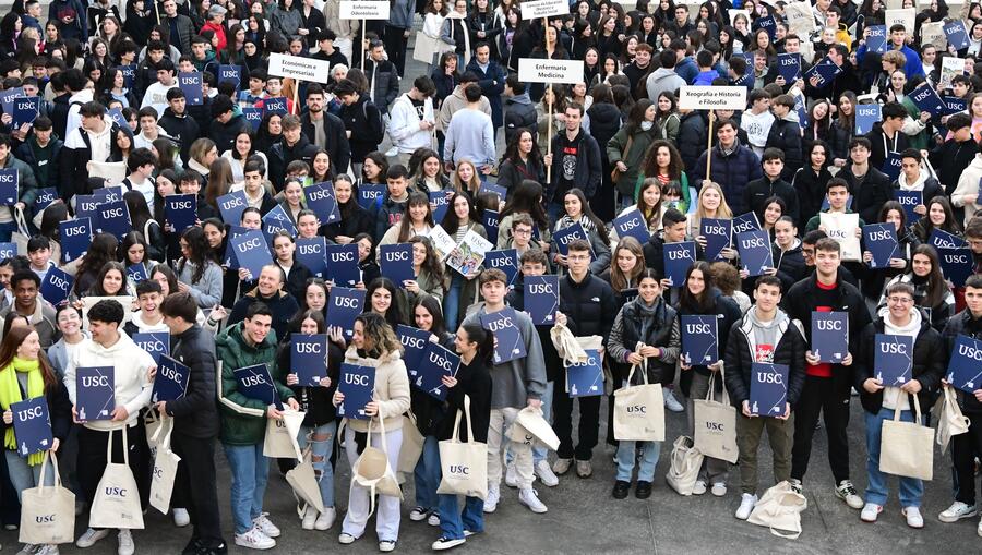 O curso pasado asistiron a estes encontros en Santiago 5.200 estudantes. Foto: Santi Alvite O curso pasado asistiron a estes encontros en Santiago 5.200 estudantes. Foto: Santi Alvite