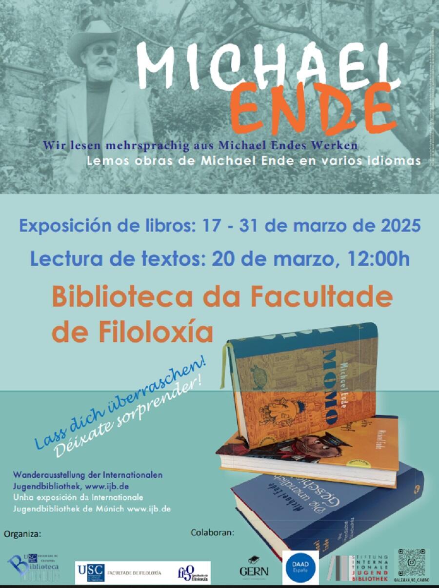 A mostra bibliográfica compleméntase cunha lectura de textos o xoves 20 de marzo A mostra bibliográfica compleméntase cunha lectura de textos o xoves 20 de marzo