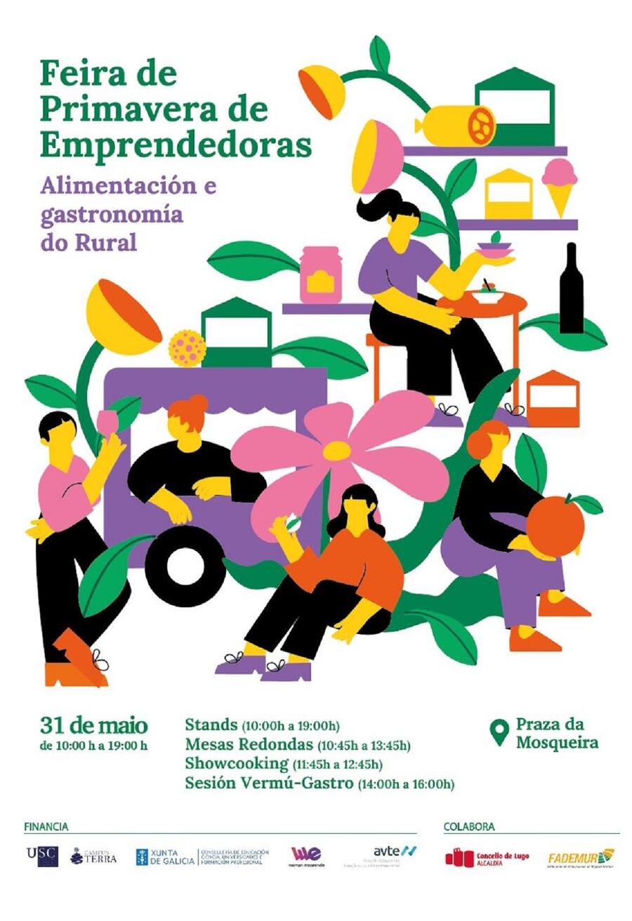 Cartel da Feira de Primavera Cartel da Feira de Primavera
