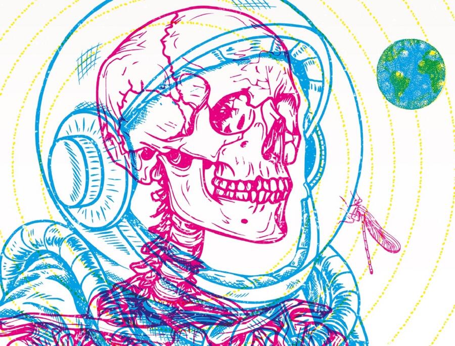Detalle do cartel do X Pint of Science Detalle do cartel do X Pint of Science