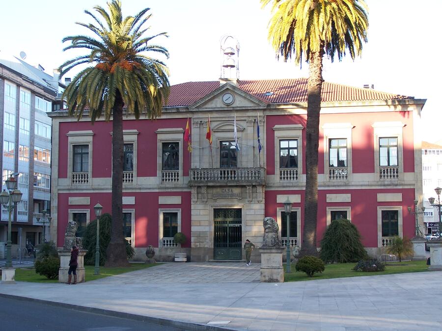 Casa do Concello de Vilagarcía. Autor: Furado/Wikimedia Casa do Concello de Vilagarcía. Autor: Furado/Wikimedia
