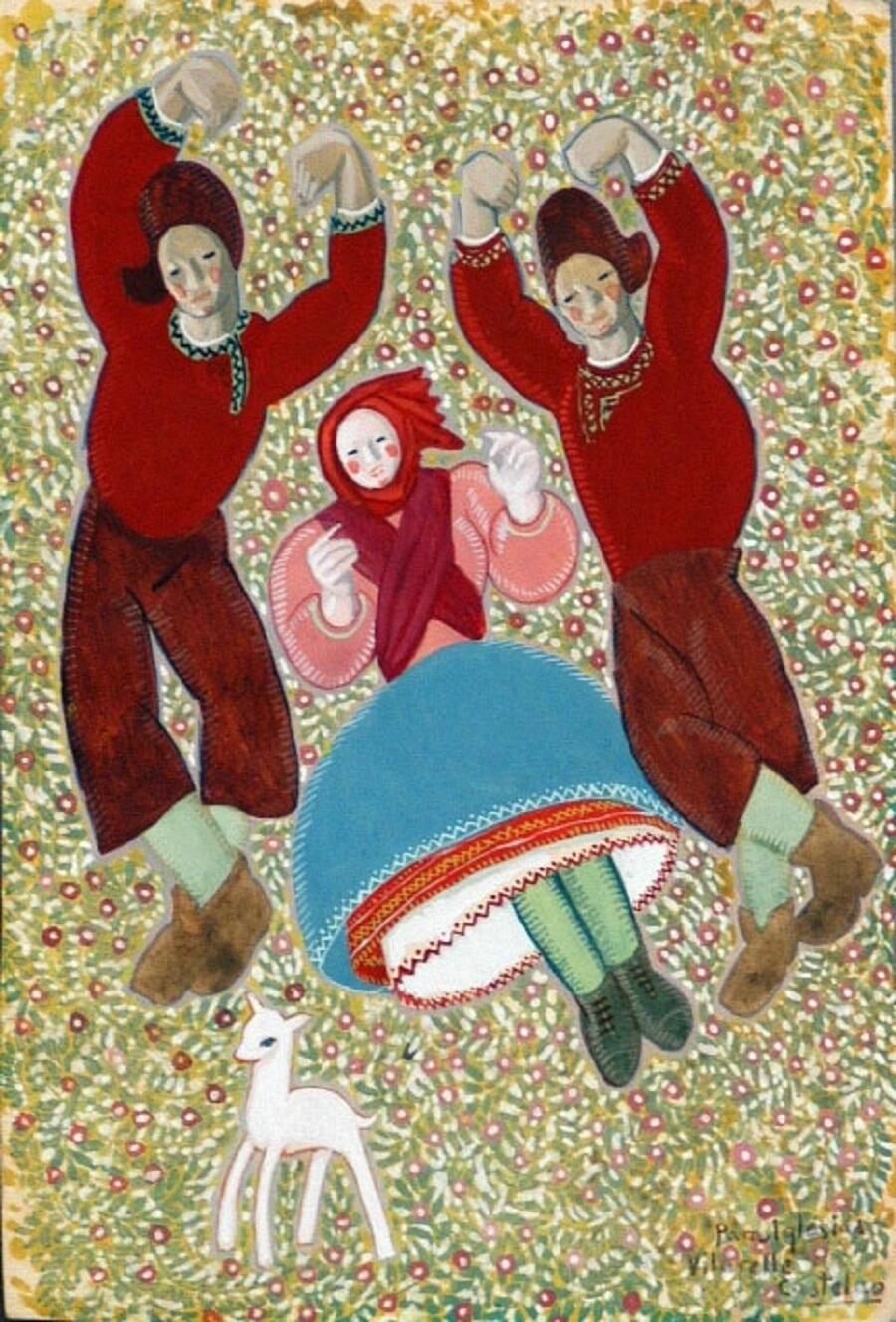 A danza. Castelao A danza. Castelao