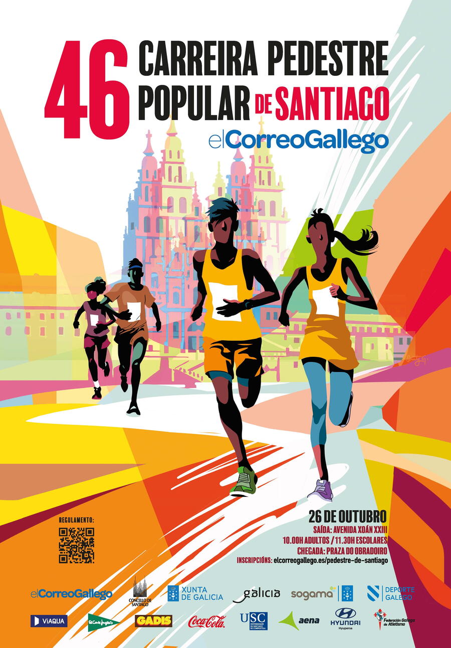El Correo Gallego Carreira Pedestre Popular de Santiago
