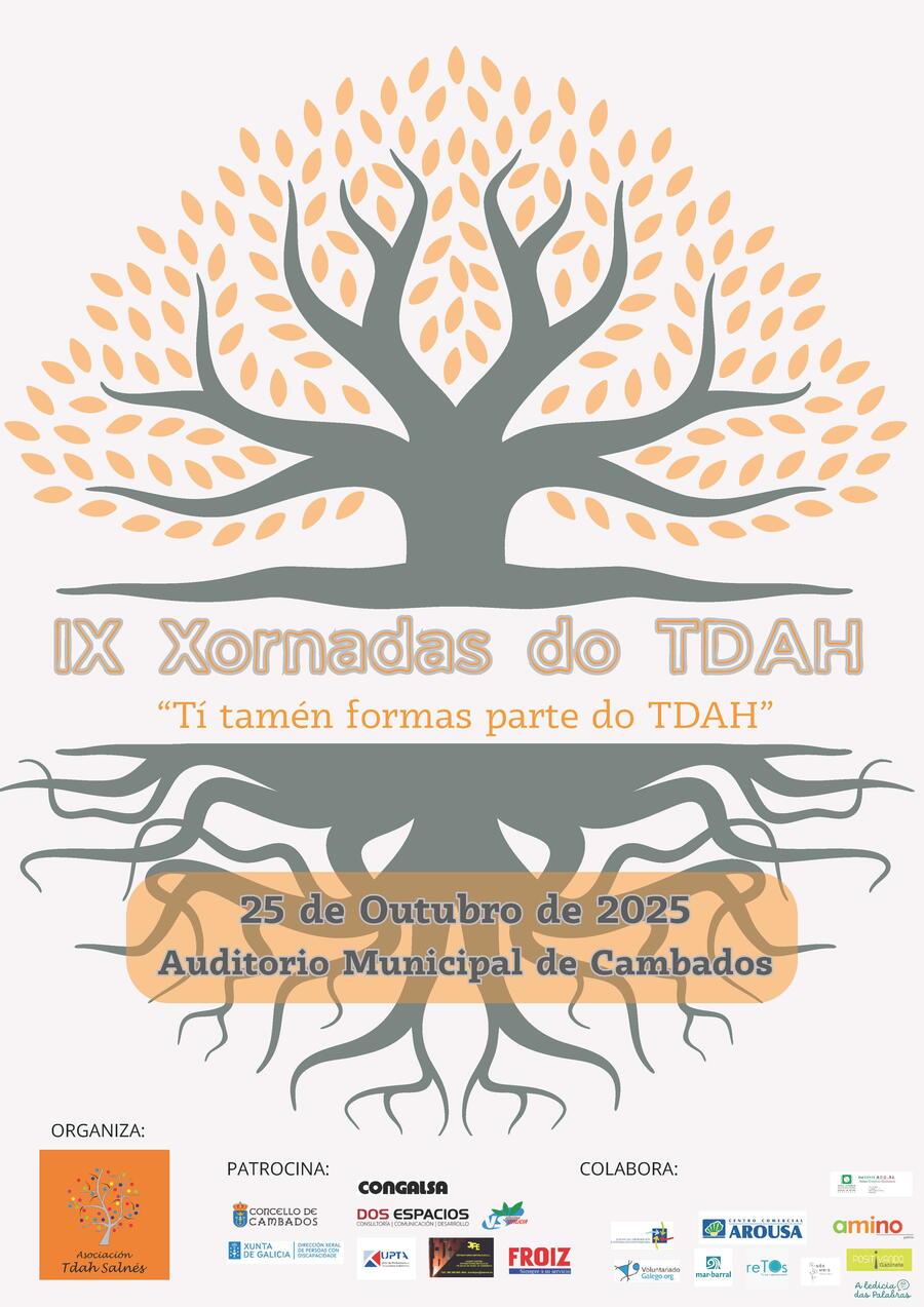 Ti tamén formas parte do TDAH IX Xornadas anuais