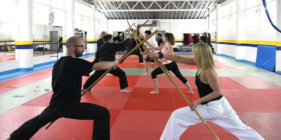 Fotografía dunha actividade deportiva