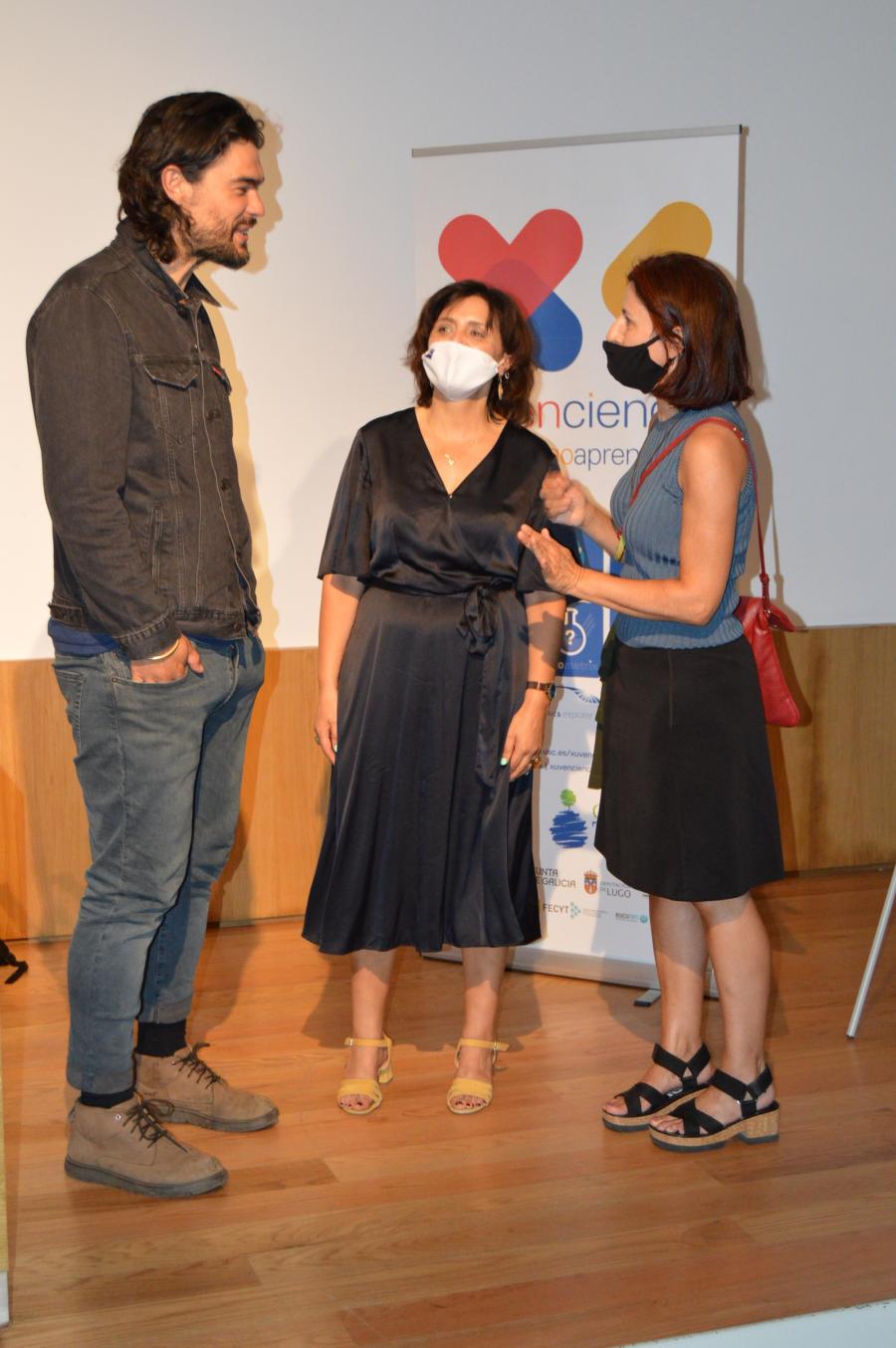 Oliver Laxe, Montserrat Armesto e Marta López Alonso