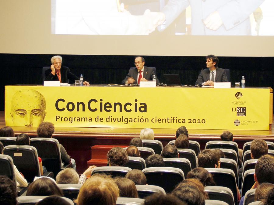 Presentación de la conferencia de Albert Fert