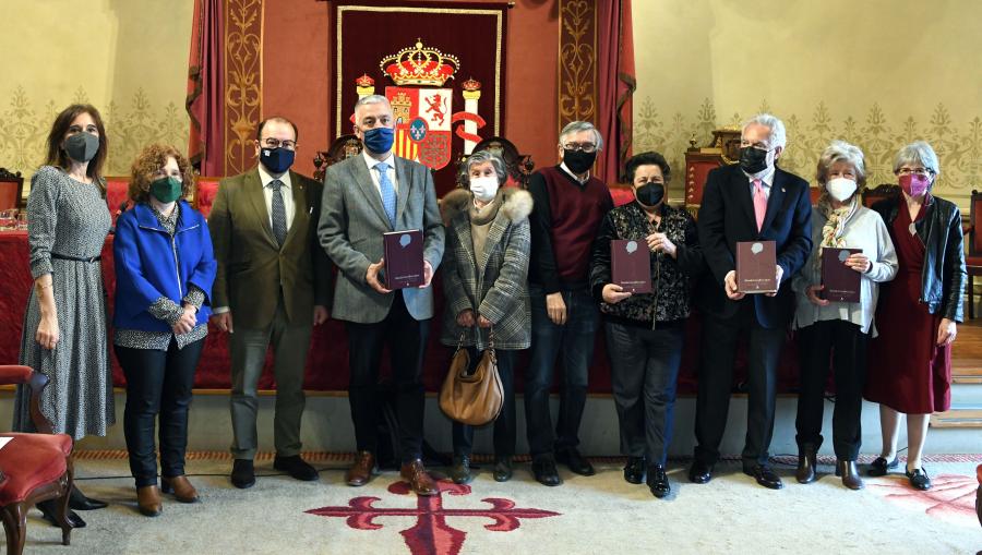 A presentación desenvolveuse no Paraninfo e estivo presidida polo reitor Antonio López. FOTO: Santi Alvite A presentación desenvolveuse no Paraninfo e estivo presidida polo reitor Antonio López. FOTO: Santi Alvite