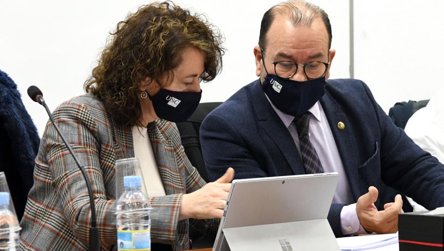 Dulce García e Antonio López. FOTO: Santi Alvite Dulce García e Antonio López. FOTO: Santi Alvite