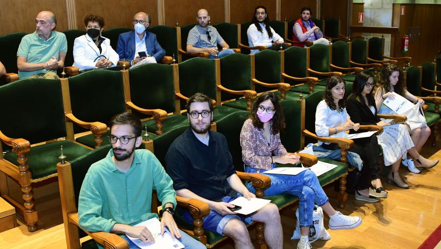 Participantes na clausura da sétima edición do proxecto Mentoring USC. FOTO: Santi Alvite Participantes na clausura da sétima edición do proxecto Mentoring USC. FOTO: Santi Alvite