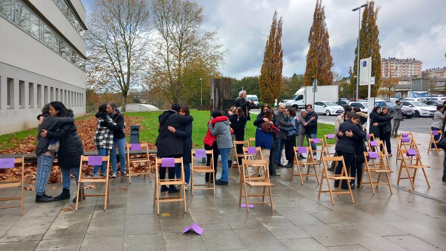 O acto do Campus de Lugo rematou cunha emotiva aperta entre membros da comunidade universitaria