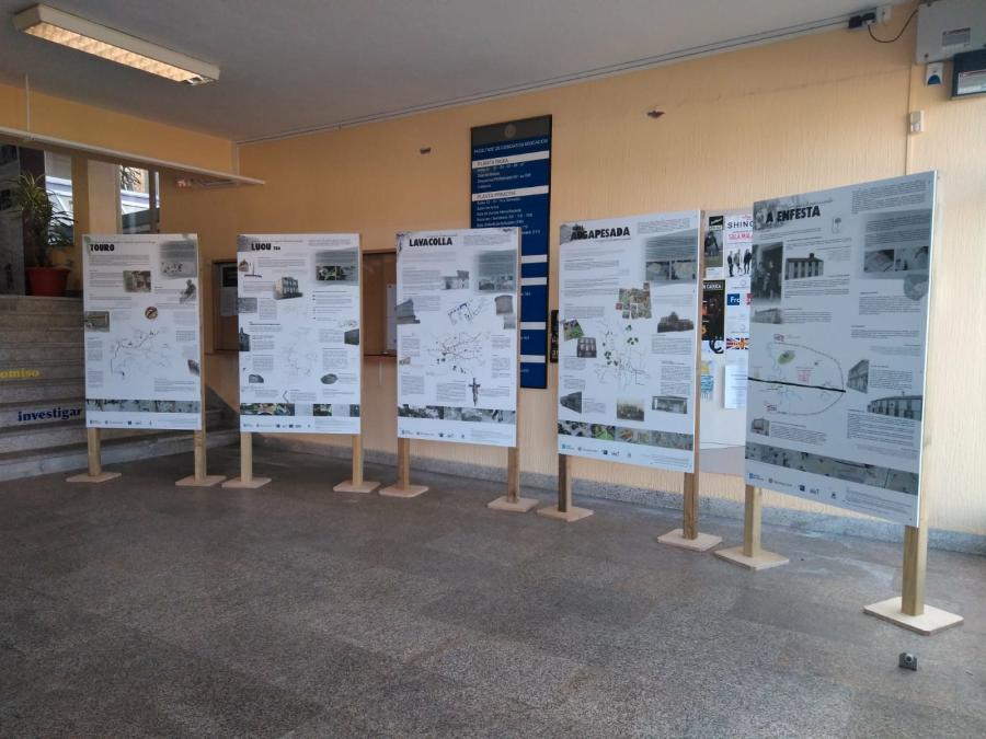 A mostra atópase na Facultade de Ciencias da Educación do Campus Norte A mostra atópase na Facultade de Ciencias da Educación do Campus Norte