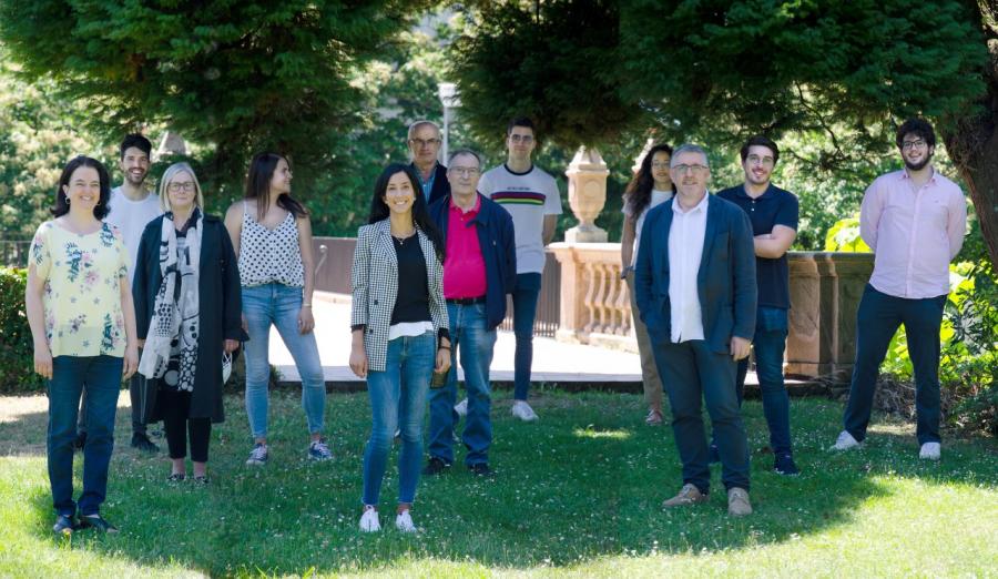 Foto de familia dos premiados. FOTO: RAGC Foto de familia dos premiados. FOTO: RAGC