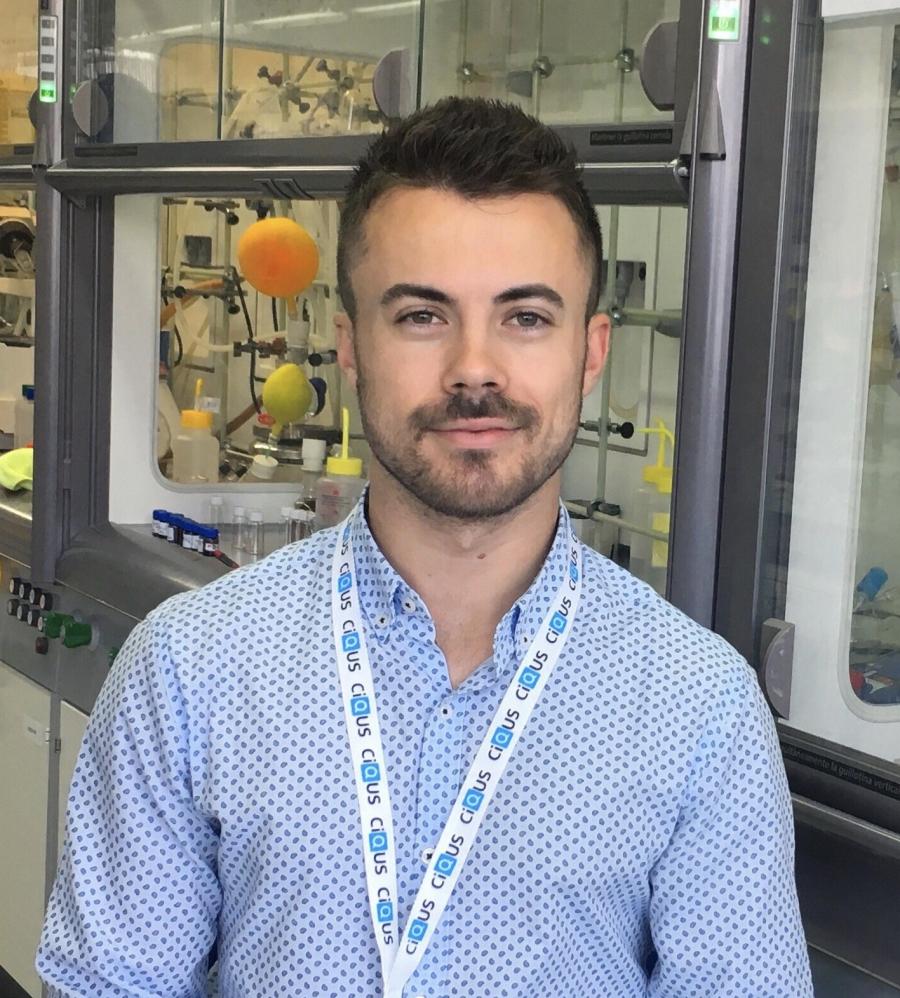 Esteban Suárez é investigador da USC no CiQUS Esteban Suárez é investigador da USC no CiQUS