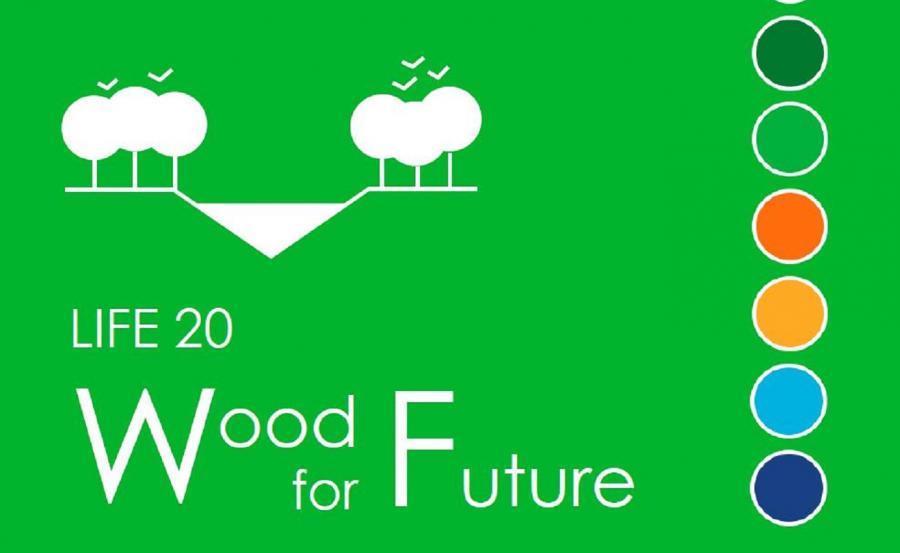 Cartaz do proxecto Life Wood for Future Cartaz do proxecto Life Wood for Future