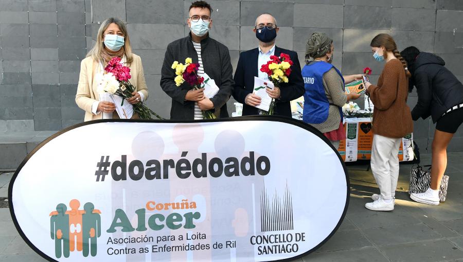 De esquerda a dereita, Milagros Castro, Alfredo Saborido e Víctor Arce. FOTO: Santi Alvite De esquerda a dereita, Milagros Castro, Alfredo Saborido e Víctor Arce. FOTO: Santi Alvite