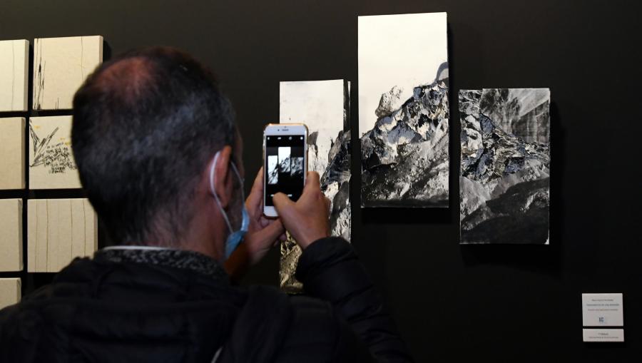 Primeiro premio na modalidade de artes plásticas. FOTO: Santi Alvite Primeiro premio na modalidade de artes plásticas. FOTO: Santi Alvite