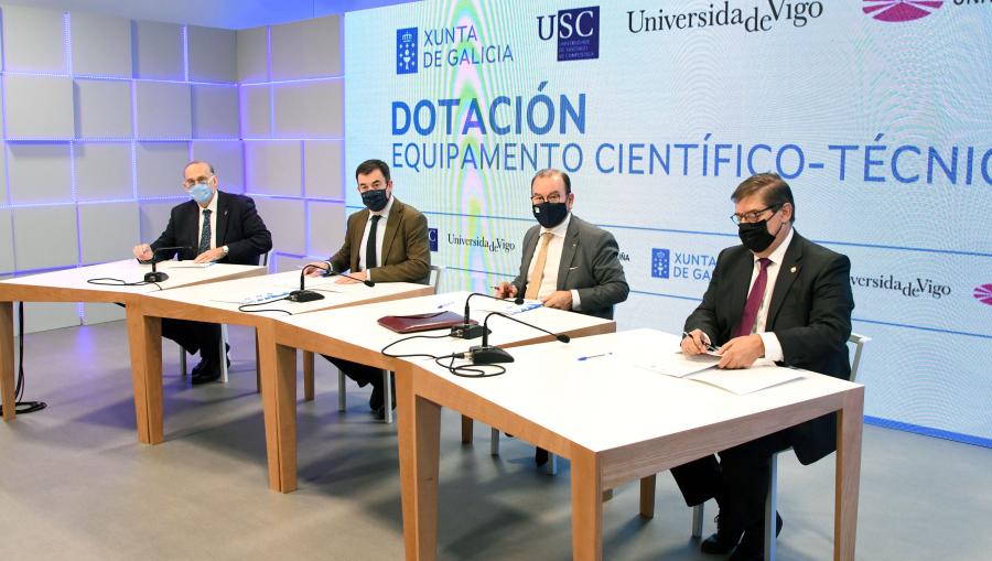O documento establece como prioridade a planificación, desenvolvemento integrado e consolidación da adquisición e mellora de equipamento e instalacións científico-técnicas do SUG. FOTO: Santi Alvite O documento establece como prioridade a planificación, desenvolvemento integrado e consolidación da adquisición e mellora de equipamento e instalacións científico-técnicas do SUG. FOTO: Santi Alvite