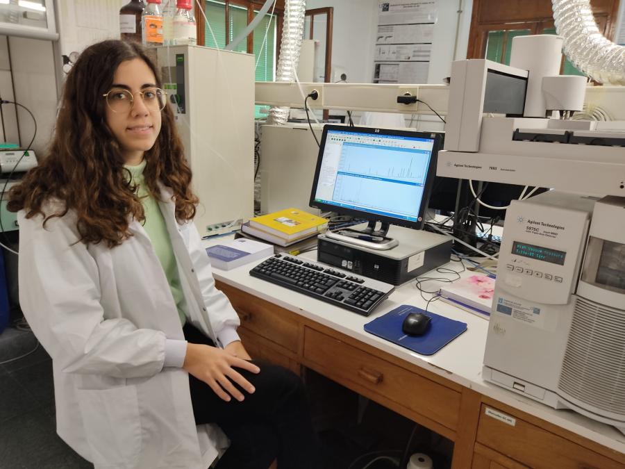 Lúa Vázquez é a autora da investigación Lúa Vázquez é a autora da investigación