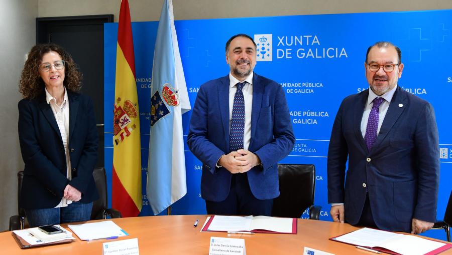No acto estivo presente a directora xeral de Saúde Pública da Consellaría de Sanidade, Carmen Durán Parrondo. FOTO: Santi Alvite No acto estivo presente a directora xeral de Saúde Pública da Consellaría de Sanidade, Carmen Durán Parrondo. FOTO: Santi Alvite