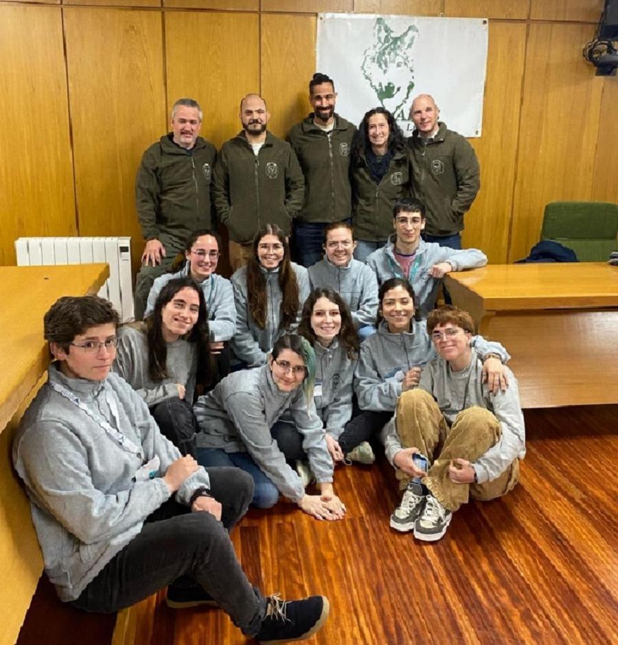 Organizadores e relatores do congreso sobre fauna salvaxe, en Veterinaria Organizadores e relatores do congreso sobre fauna salvaxe, en Veterinaria