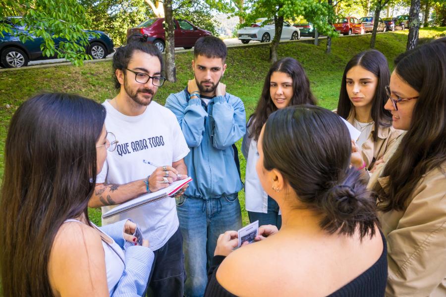 Os obradoiros desenvolvéronse polo campus Os obradoiros desenvolvéronse polo campus
