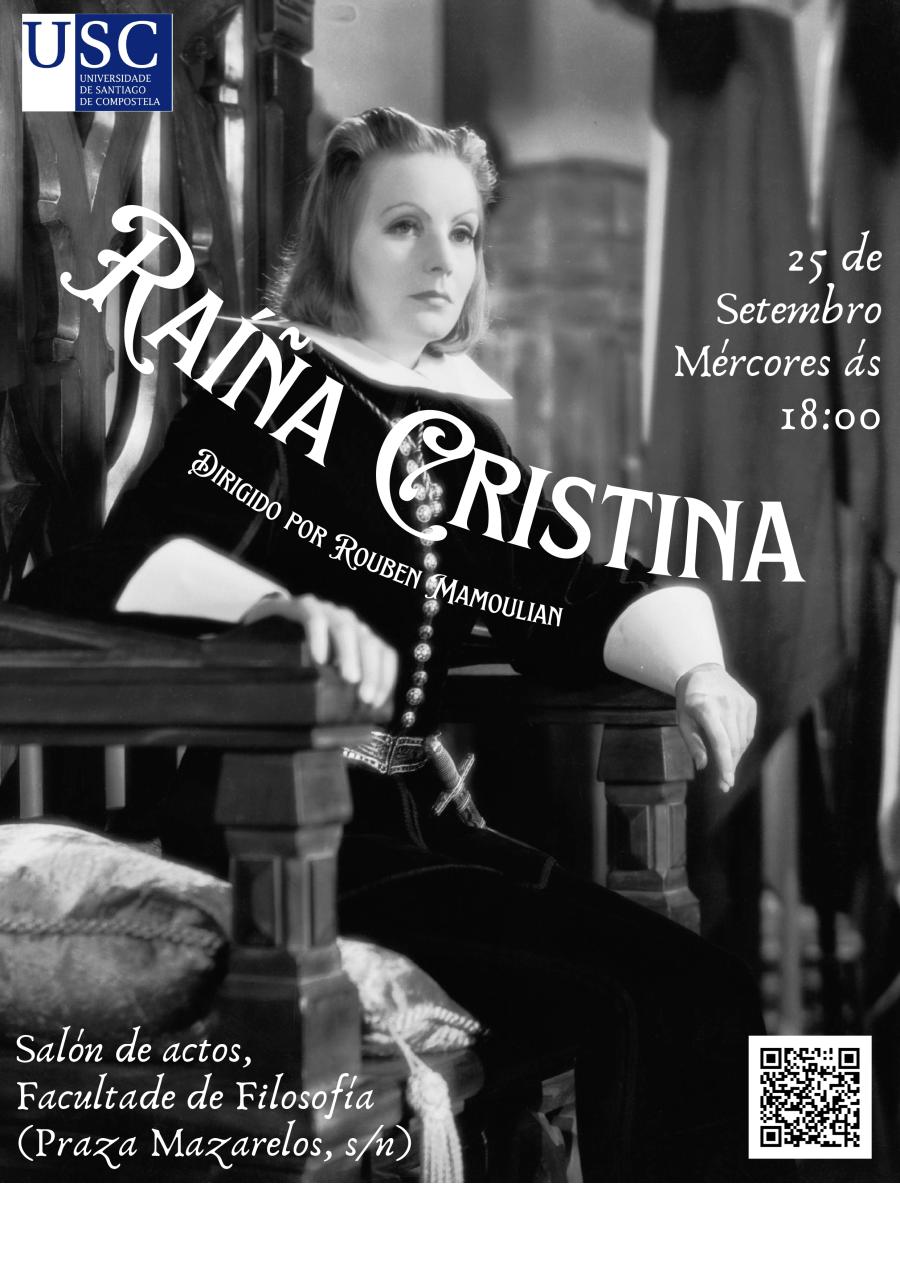 Cartel que anuncia a proxección do filme Cartel que anuncia a proxección do filme